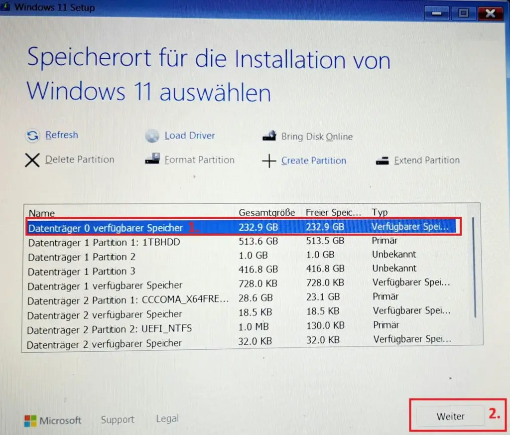 Windows Installation